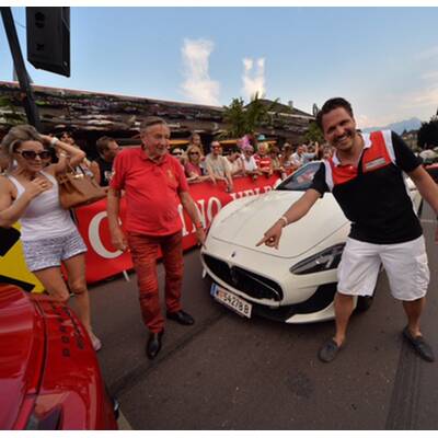 Lugner crasht Maserati