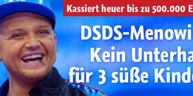 Menowin: Kein Unterhalt für seine Kinder