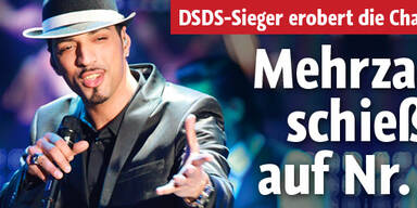 DSDS-Gewinner Mehrzad schießt auf Nr. 1