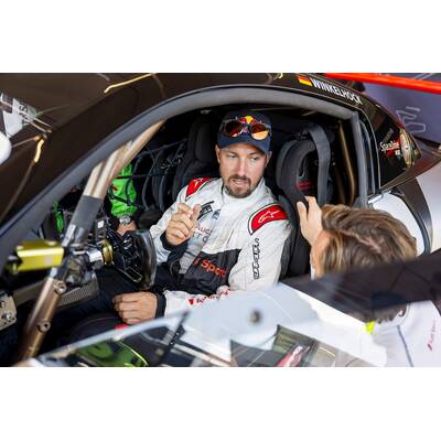 Hirscher im DTM-Audi