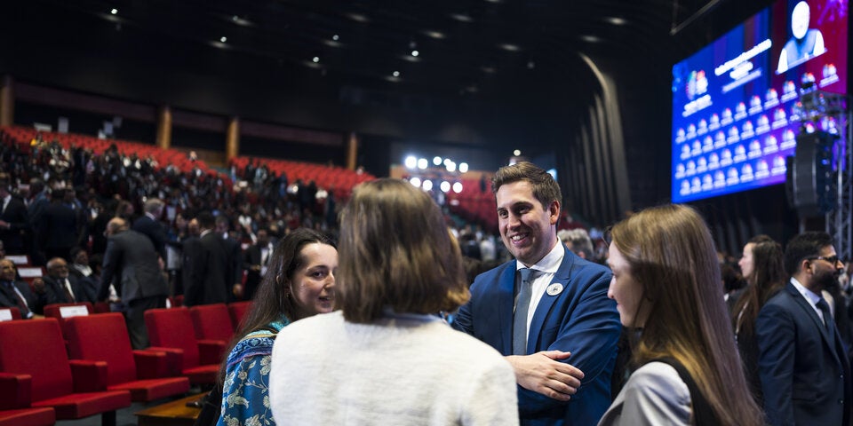 Alexander Pröll am AI Summit in Indien