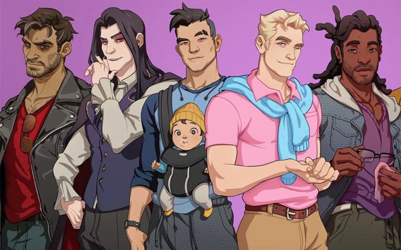 Dream Daddy: A Dad Dating Simulator