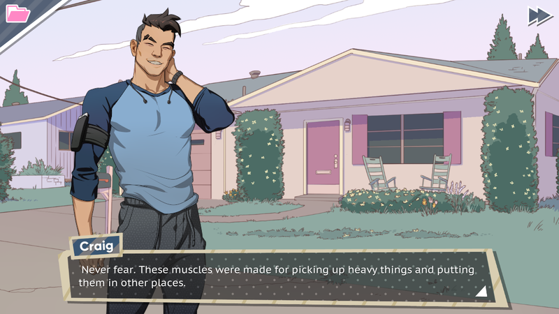 Dream Daddy: A Dad Dating Simulator