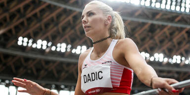 &Ouml;sterreichs Leichtathletin Ivona Dadic bei den Olympischen Spielen 2020