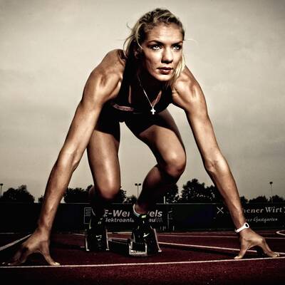 So sexy ist Siebenkämpferin Ivona Dadic!