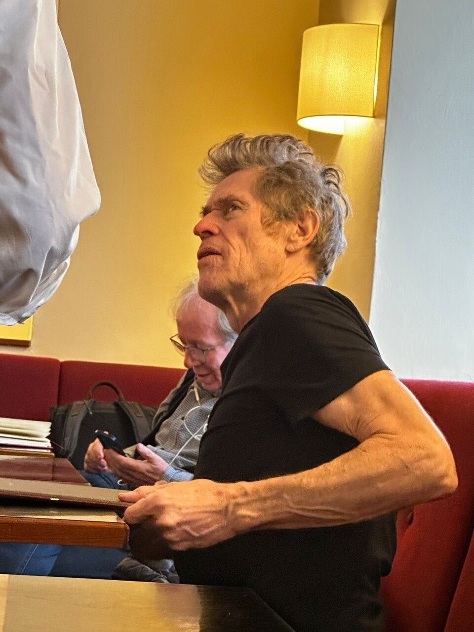 Hollywood-Star Dafoe geheim in Wien