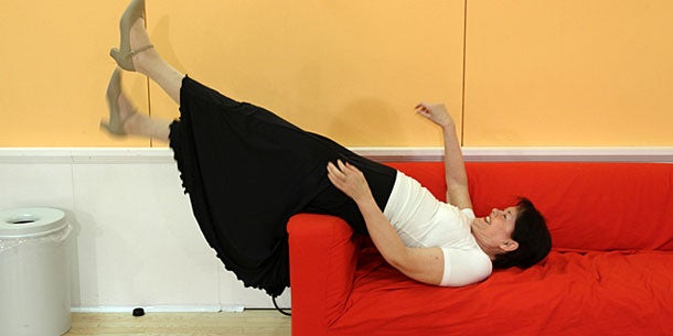 Dancing Stars: Monika Salzer beim Training