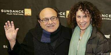 Danny DeVito mit seiner Frau Rhea Perlman
