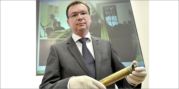 Nazi-Schreiben in Krypta entdeckt