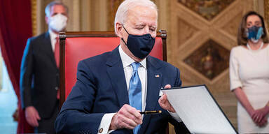 Das sind Joe Bidens erste Amtshandlungen als US-Pr&auml;sident