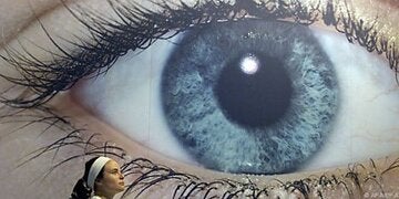 Das Auge behält Reize 'in Erinnerung'