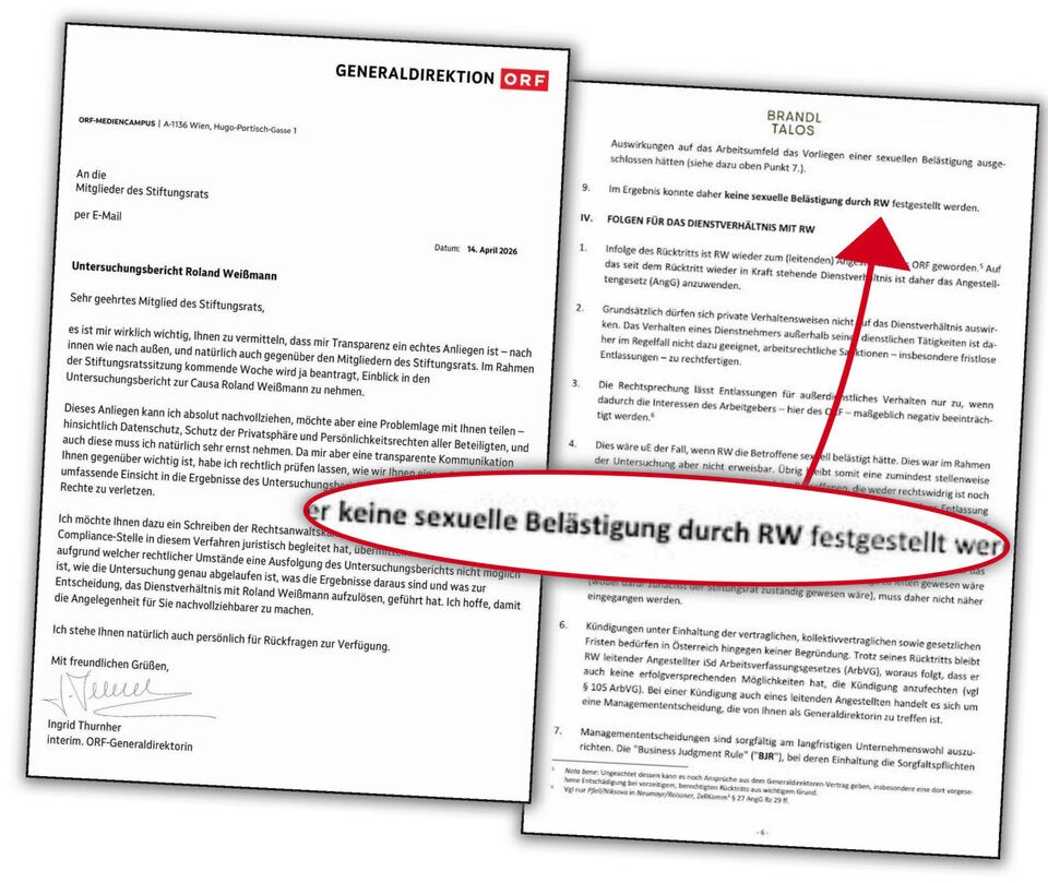 Weißmann klagt ORF auf 4 Millionen Euro