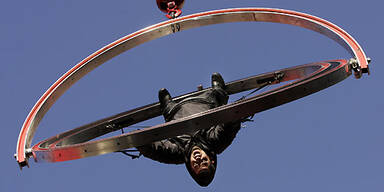 David Blaine beendet spektakulären Stunt