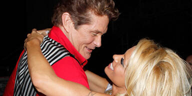 David Hasselhoff & Pamela Anderson