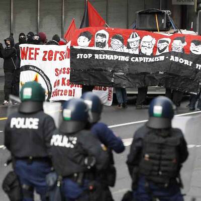 Davos 2012: Reich trifft mächtig