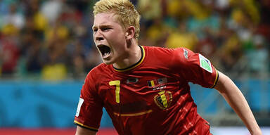 2:1! Belgien schaltet USA nach Krimi aus