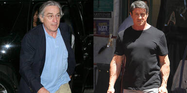 Robert De Niro und Sylvester Stalloen