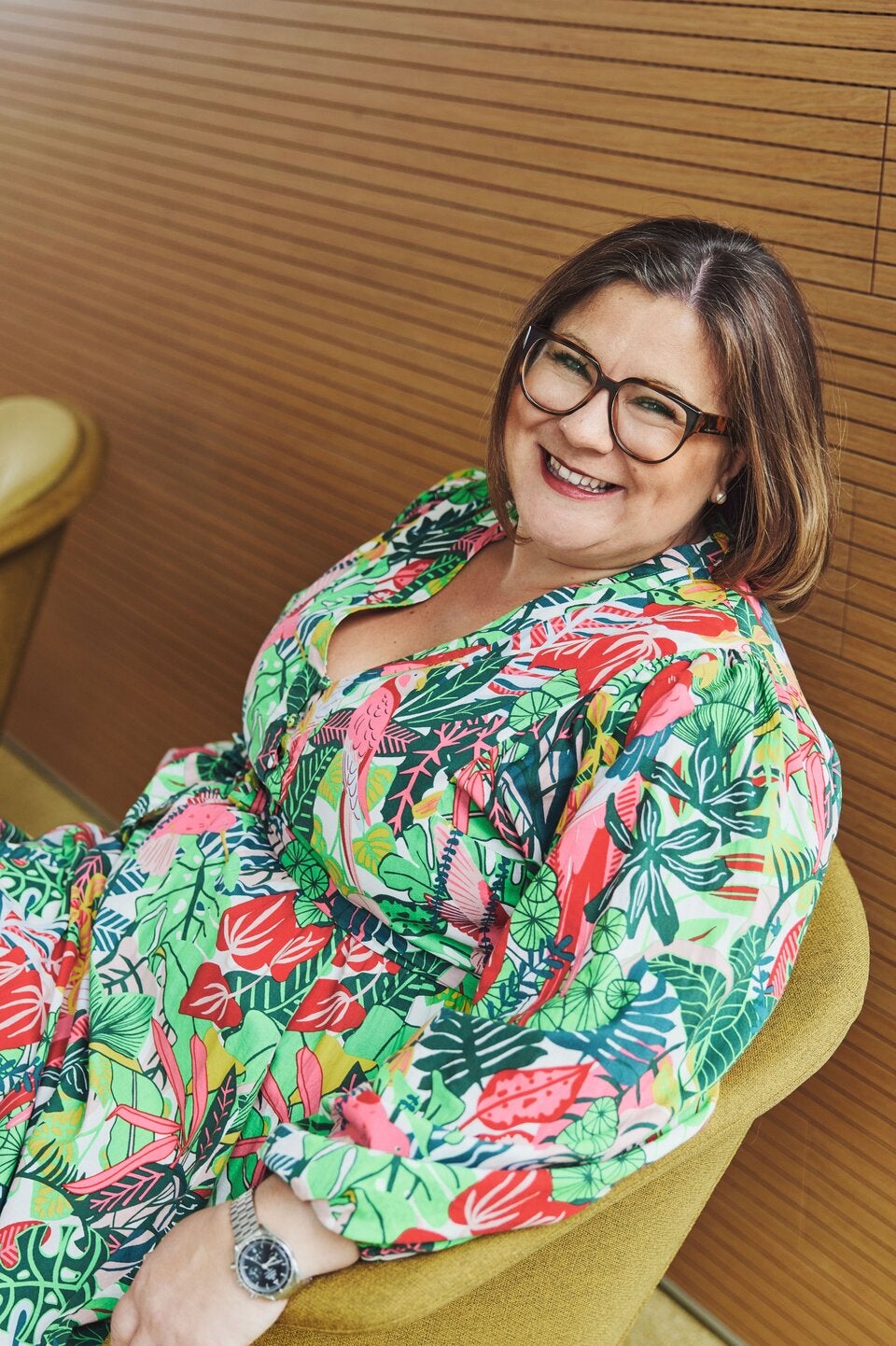 Deborah Hüller hat es in die oberste Führungsebene geschafft und ist dort die einzige und jüngste Frau.