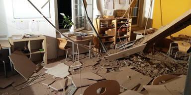 Deckeneinsturz Volksschulklasse