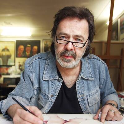 Christian Harisch (45), Hotelier.