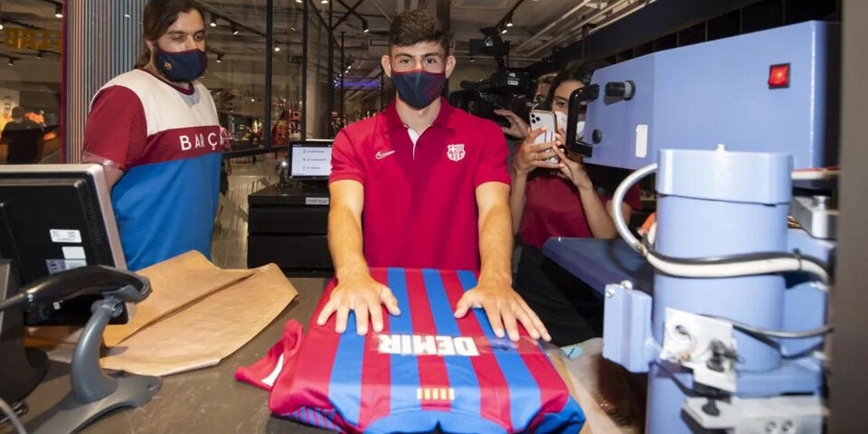 Demir beim FC Barcelona