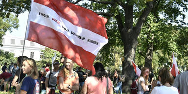 Rund 2.000 Teilnehmer bei Anti-Corona-Demo in Wien