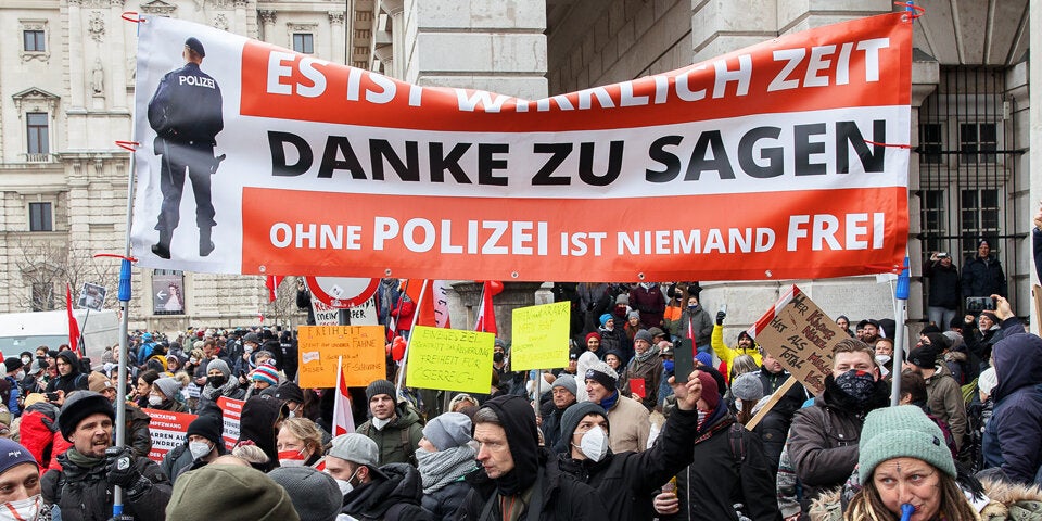 Bilanz: 688 Anzeigen und fünf Festnahmen nach Corona-Demo