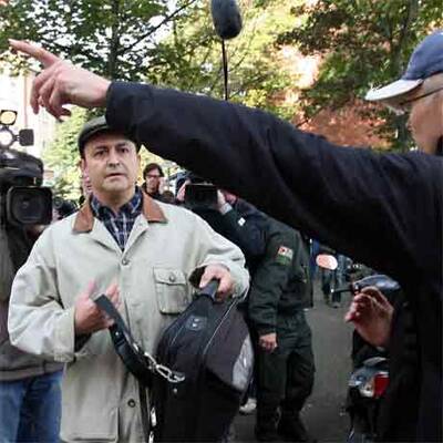 Attacke von links auf Demo von rechts