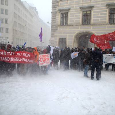 Schneeräumen ohne Ende – Hier Tulln  