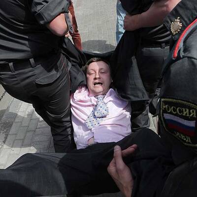 Moskau: Festnahmen bei Homosexuellen-Demo