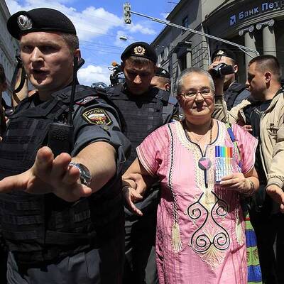 Moskau: Festnahmen bei Homosexuellen-Demo