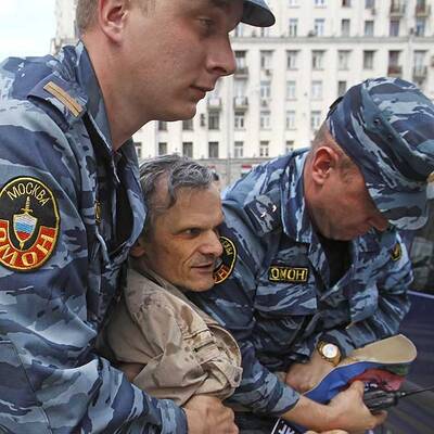 Moskau: Festnahmen bei Homosexuellen-Demo