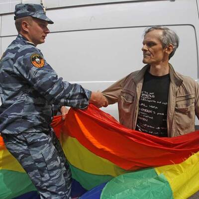 Moskau: Festnahmen bei Homosexuellen-Demo