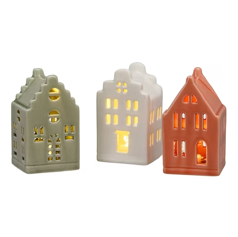 Lichtobjekt-Set Village, 3-teilig