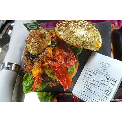 Der Glamburger wird seinem Namen gerecht