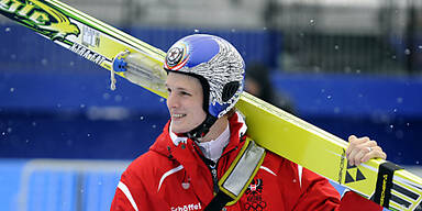 Der Kärntner hat seinen Helm von 2006 dabei