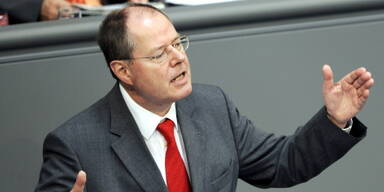 Der deutsche Finanzminister Peer Steinbrück