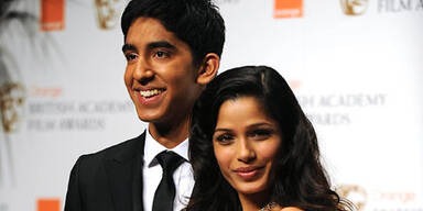 Dev Patel & Freida Pinto