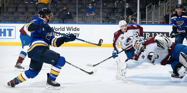 Colorado siegt bei St. Louis dank Torh&uuml;ter-Deb&uuml;t