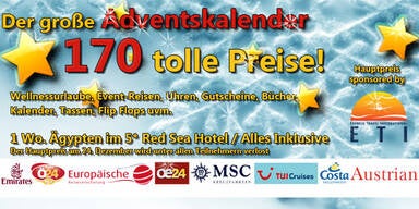 Adventkalender: Täglich tolle Preise gewinnen!