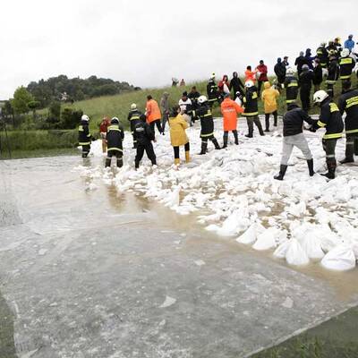 Hochwasser in Österreich