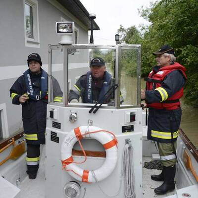 Hochwasser in Österreich