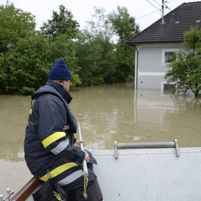 Hochwasser in Österreich
