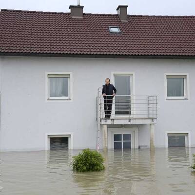 Hochwasser in Österreich