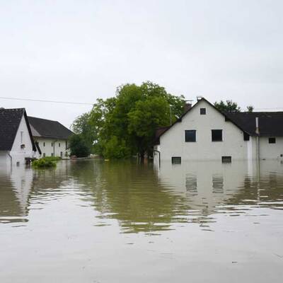 Hochwasser in Österreich