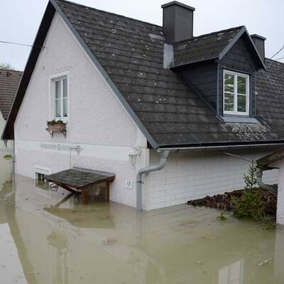Hochwasser in Österreich