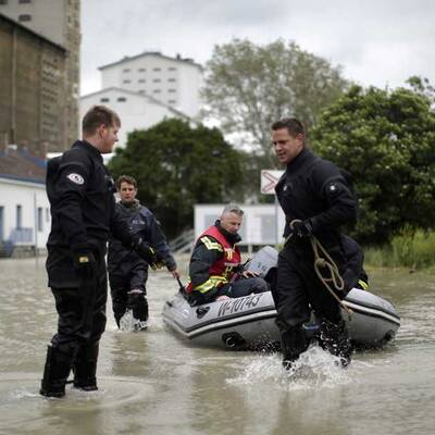 Hochwasser in Österreich