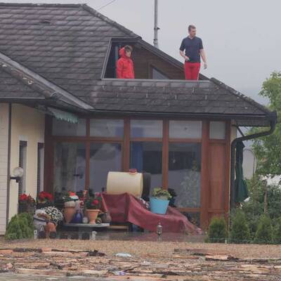 Hochwasser in Österreich