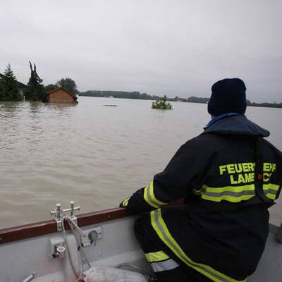 Hochwasser in Österreich