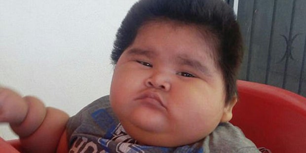Ist das das dickste Baby der Welt?